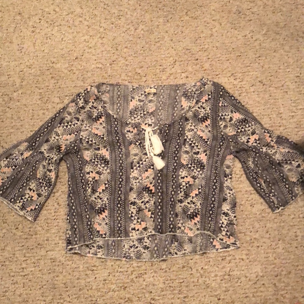 Cropped Shirt, Size M